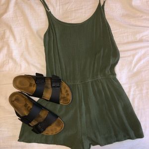 Green F21 Romper